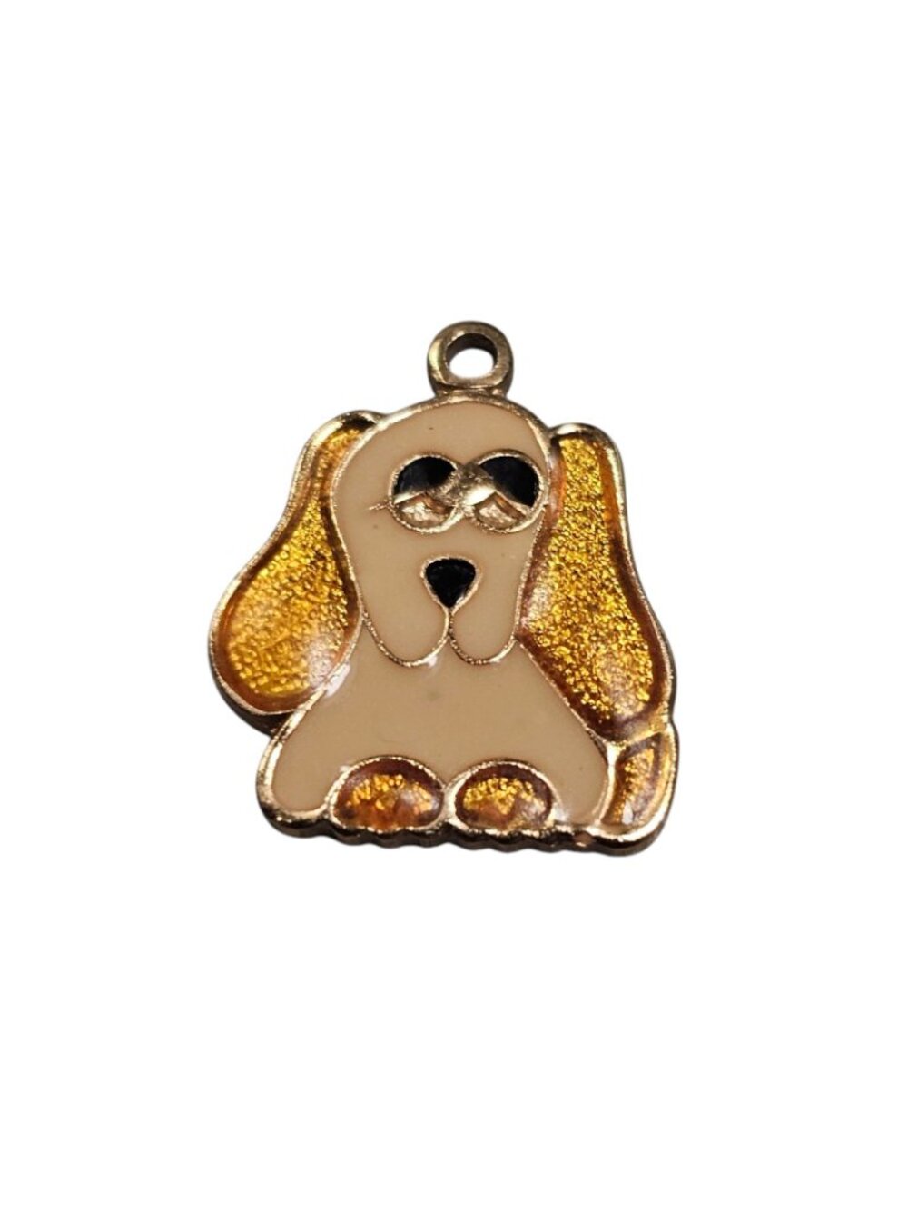 Vintage - Basset Hound Dog Earrings - Picture 3 of 6
